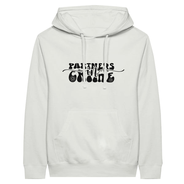 Partners in Style - Unveiling the Bond of 'Partners in Crime - White - Hoodies