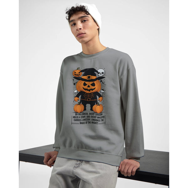 Pumpkin Witch - Embrace the Magic of Halloween - Sport Grey - Sweatshirts