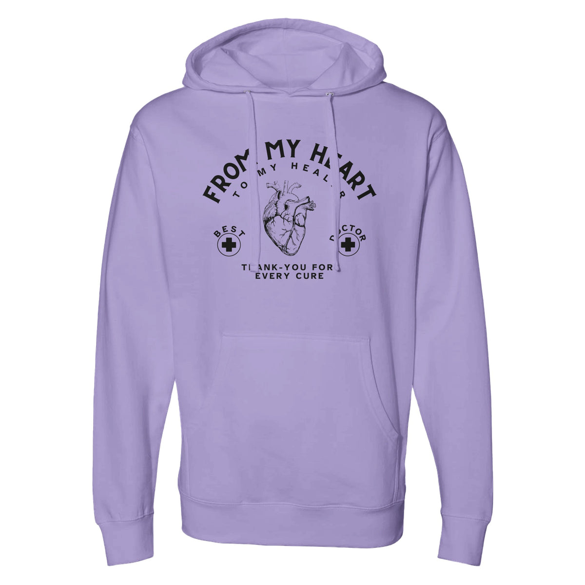 From Patient to Protector - Show Your Appreciation - Lavender - Hoodies