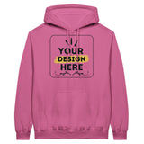 Cozy Up in Style - Classic Customizable Unisex Pullover Hoodie - Azalea - Unisex Hoodies