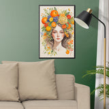 Blossom Crowned Beauty - 24x36 - Framed Posters