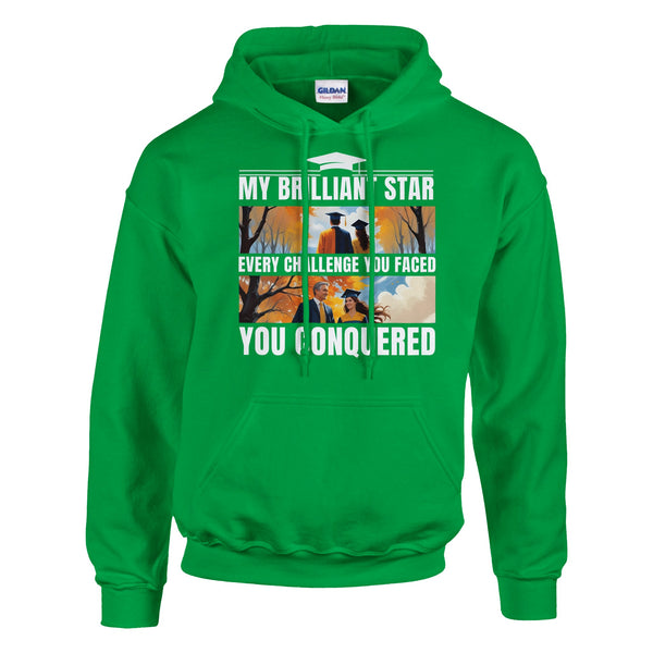 Autumn Graduation - A Stroll Through Memories Hoodie - Irish Green - Hoodies