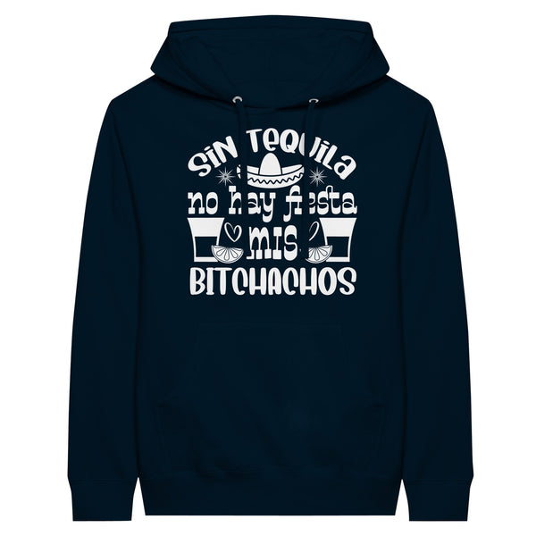 Fiesta Vibes - Premium Unisex Pullover Hoodie - Navy - Hoodies