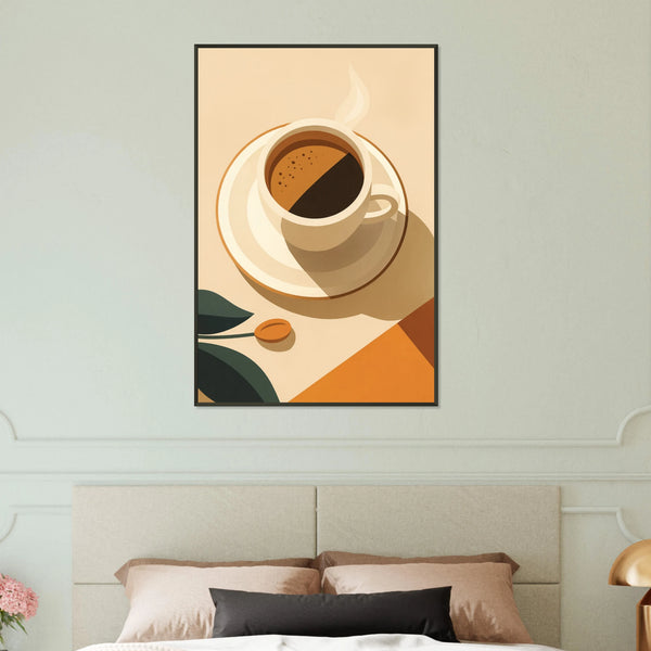 Morning Brew – Metal Framed Poster Gift - - Metal Framed Posters