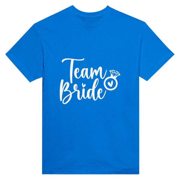 Bride's Crew - Wearing Love and Laughter - Royal - T-shirts