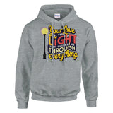 For the Light of My Life – A Cozy Gift for Your Husband - Sport Grey - Hoodies