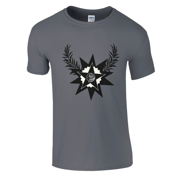 Symbol of Honor - Striking Star Design - Charcoal - T-shirts