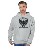 Inspire the Heart - Strength in Every Wing - silver gray - Hoodies