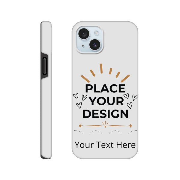 Ultimate Protection - The Perfect Customizable iPhone Tough Case - iPhone 15 Plus - Print Material