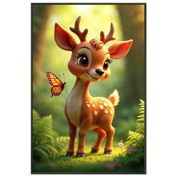 Woodland Wonder – Giftomory Framed Art - - Metal Framed Posters