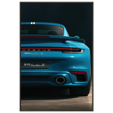 Gift Iconic Drive – 911 Turbo S Metal Framed Poster - Default Title - Metal Framed Posters