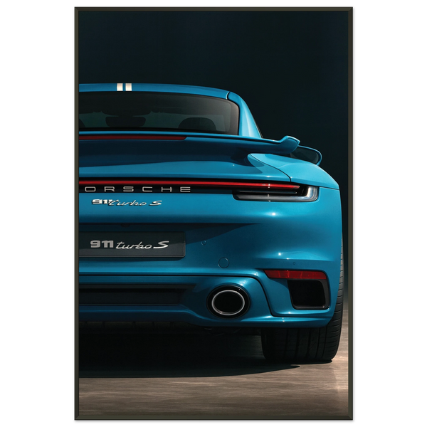 Gift Iconic Drive – 911 Turbo S Metal Framed Poster - Default Title - Metal Framed Posters