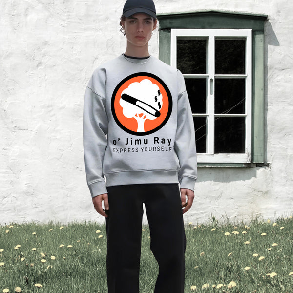 Nature's Contrast - Bold Tree and Cigarette - - Sweatshirts