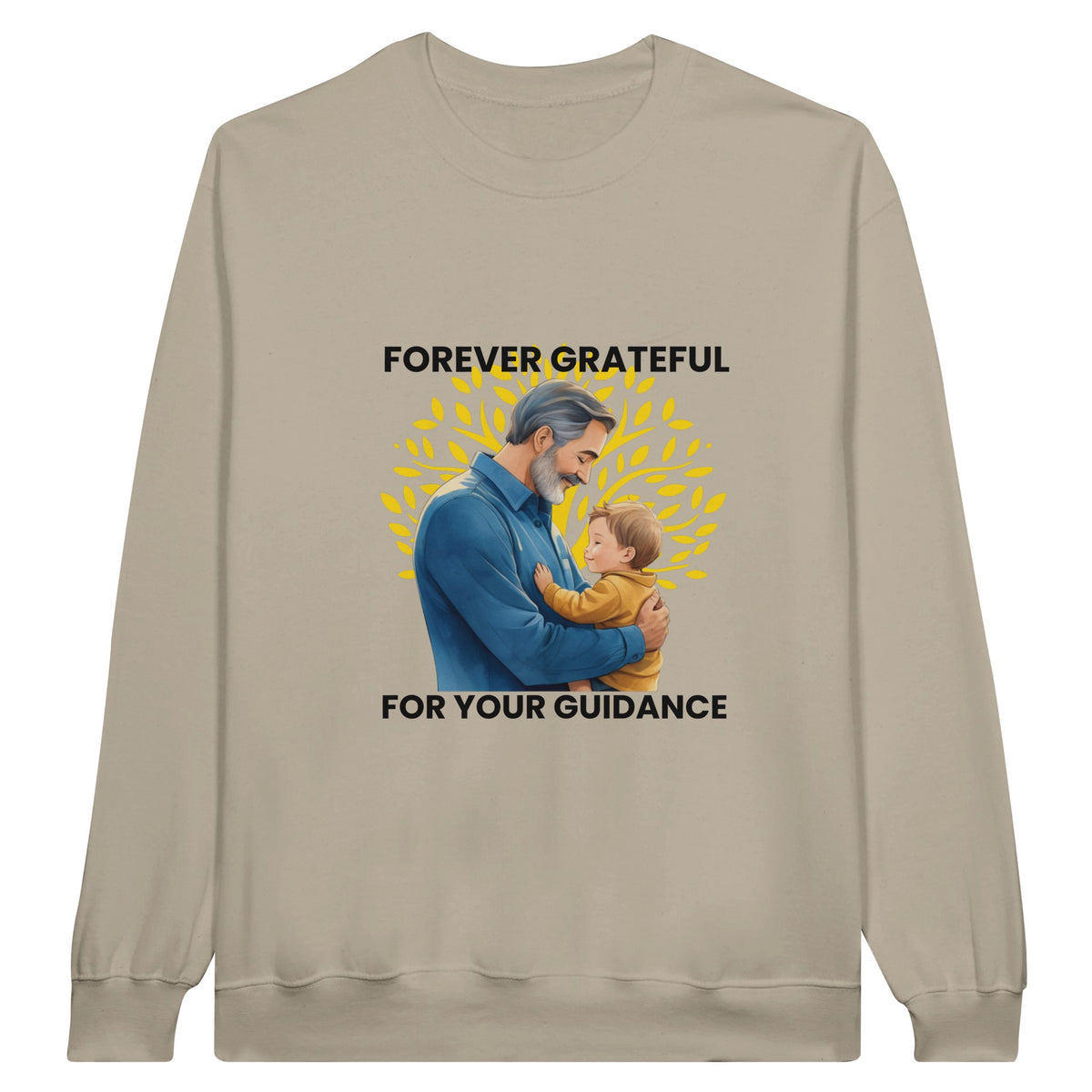 Guided by Love - Cherished Moments with Dad Sweatshirt - Sand - Sweatshirts