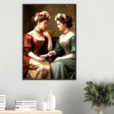 Regal Reflections - Victorian Tea Time - - Metal Framed Posters