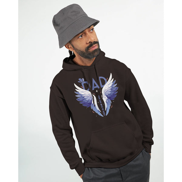 Soaring High - Celebrating Fatherhood - Dark Chocolate - Hoodies