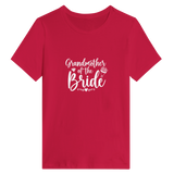 Guardian of Tradition - Celebrate with 'Grand Mother of Bride - Red - T-Shirt