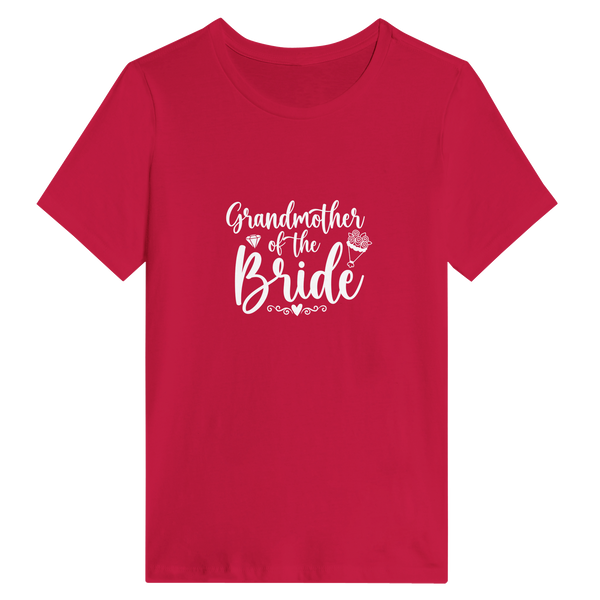 Guardian of Tradition - Celebrate with 'Grand Mother of Bride - Red - T-Shirt