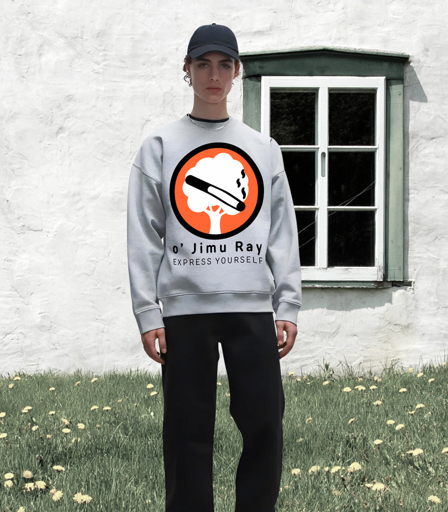 Nature's Contrast - Bold Tree and Cigarette - - Sweatshirts