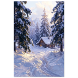 Warm Winter Gift – Fine Art Poster for the Heart - - Posters