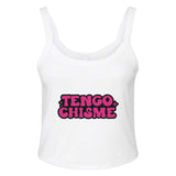 TENGO CHISME - Wear Your Gossip in Style - solid wht blend - Print Material