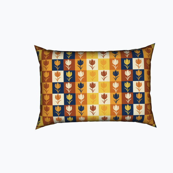 Tulip Symphony - Warm and Cool Cushion Design - - Cushions