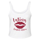 Celebrate Heritag - Latina Limited Edition - solid wht blend - Tank Tops