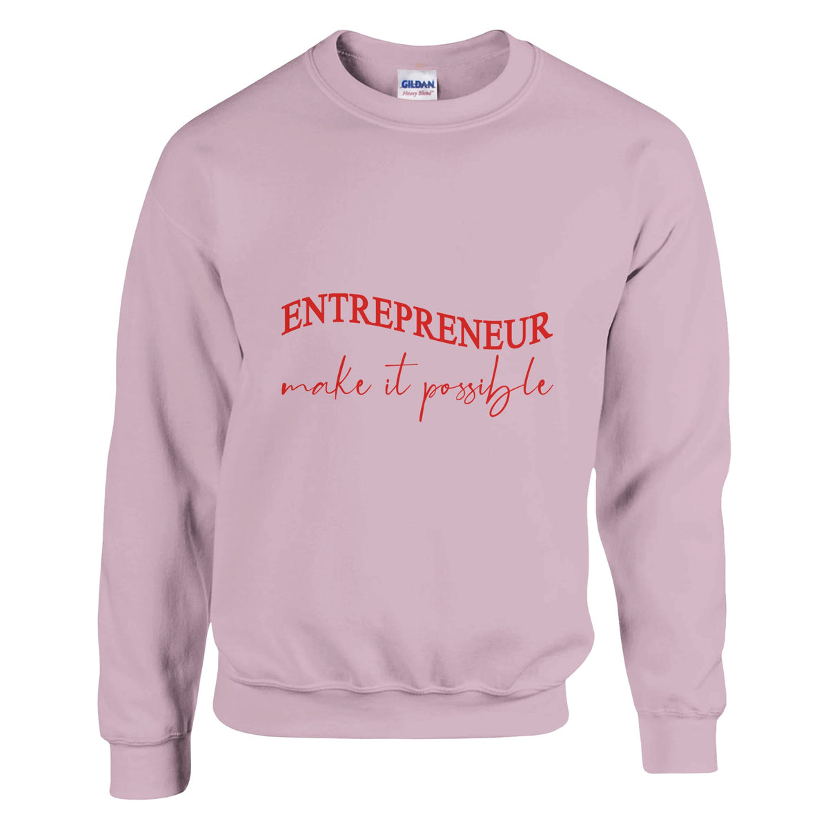 From Dream to Reality - The Entrepreneur's Journey - Light Pink - Sweatshirts