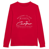 Campfire Memories - Welcome to Our Camper - Red - Long Sleeve T-shirts