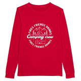 Embrace the Outdoors - Camping Crew Essential - Red - Sweatshirts