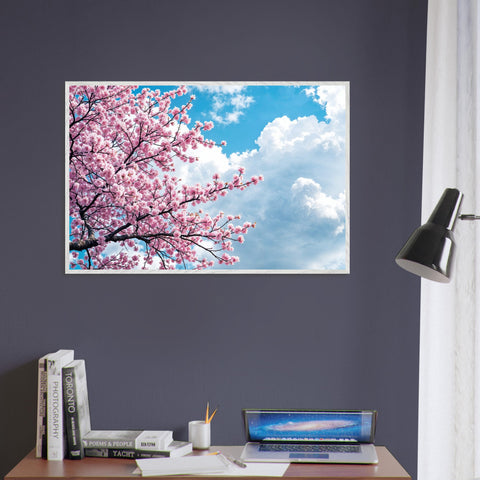 Image of Whispers of Spring - A Blossom-Kissed Sky