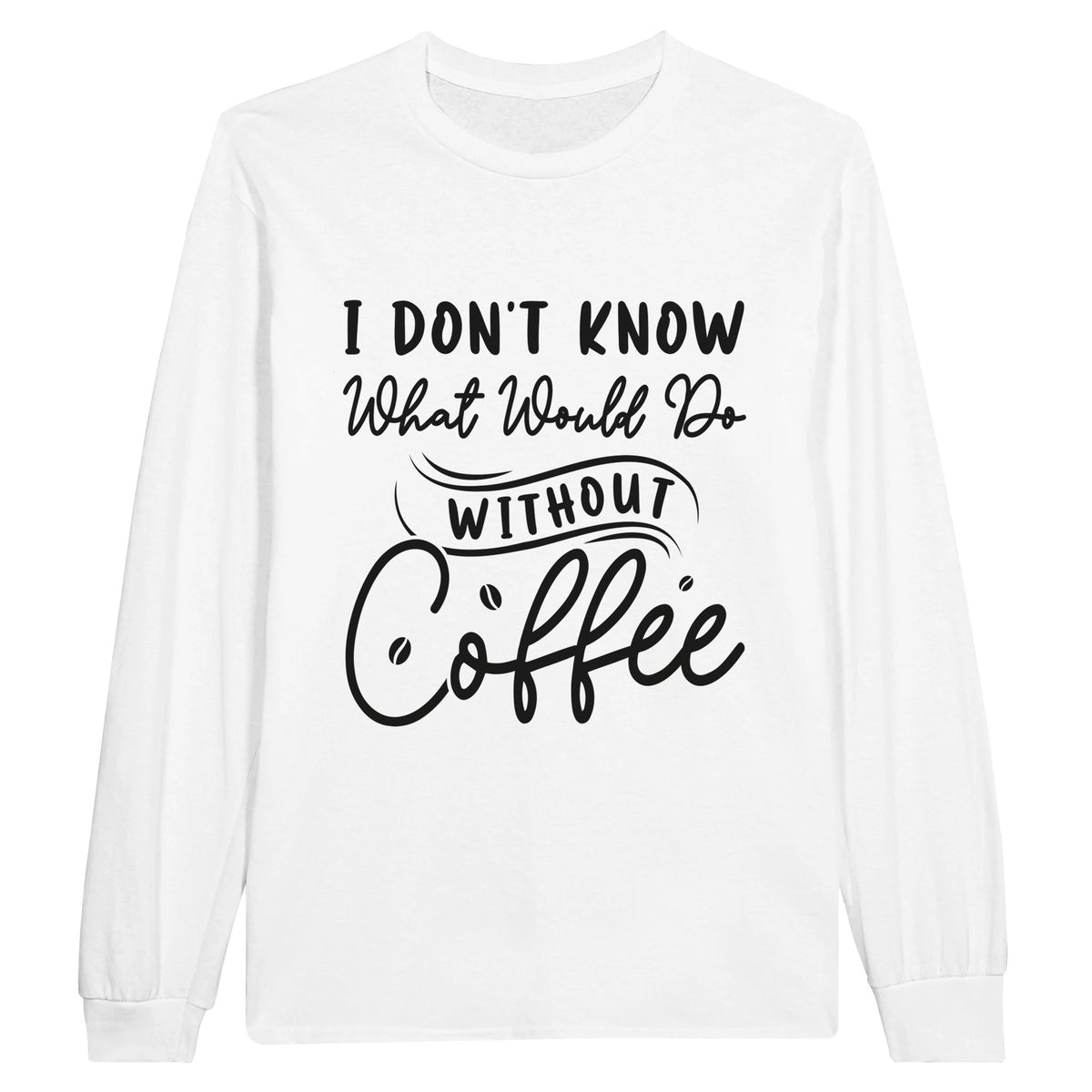 Fuel Your Memories - A Tribute to Coffee on Cotton - White - Sweatshirt