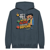 More Alive With You - The Perfect Gift for Him - Dark Heather - Hoodies