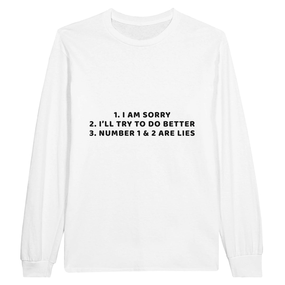 Truth in Layers - Unveiling the Honest Sleeve - - Sweatshirt