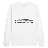 Truth in Layers - Unveiling the Honest Sleeve - - Sweatshirt