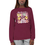 Easter Fun with My Sister – Cute Chick Shirt - - Long Sleeves T-shirts