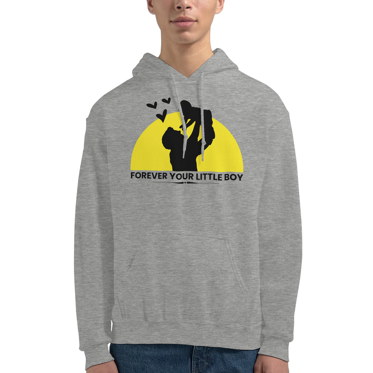 Sunshine and Strength - Celebrating Fatherhood - Ash - Hoodies