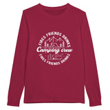 Embrace the Outdoors - Camping Crew Essential - Cardinal - Sweatshirts