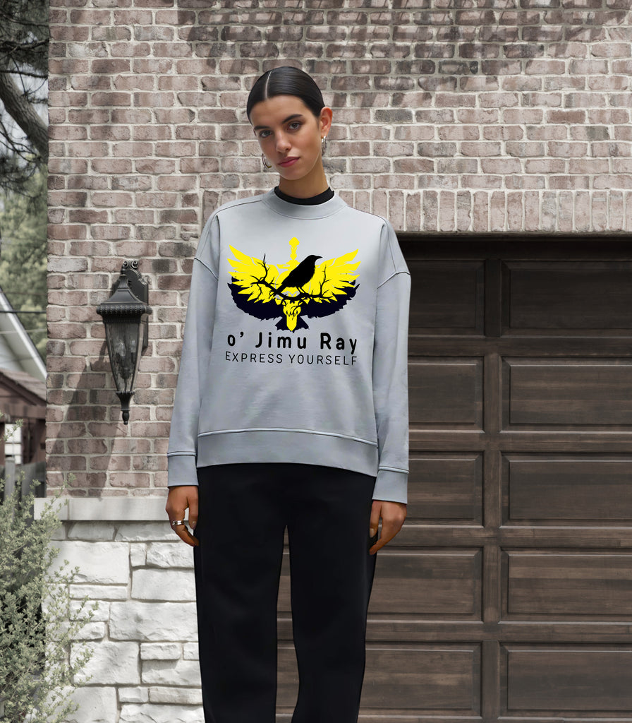 Eagle's Flight - Oversized Elegance - - Sweatshirts