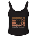 Mama’s Lucky Charm - A Symbol of Love - solid blk blend - Print Material