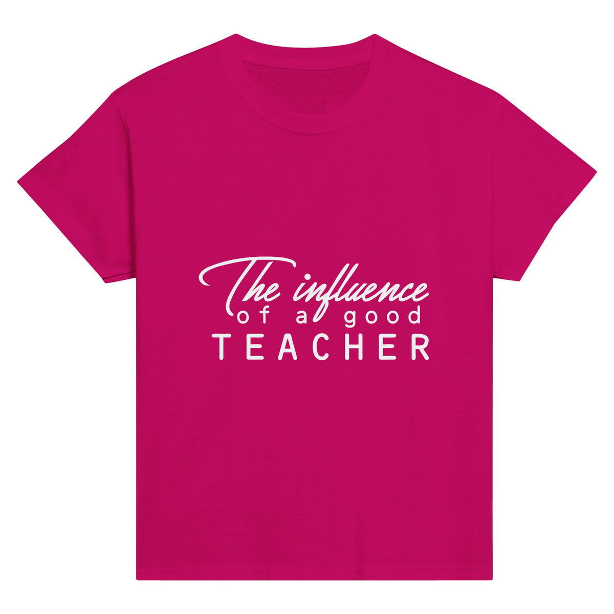 Honoring Influence - Celebrate Teachers in Cotton - Heliconia - T-Shirts