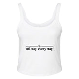 All Day Every Day - Your Go-To Essential - solid wht blend - Tank Tops