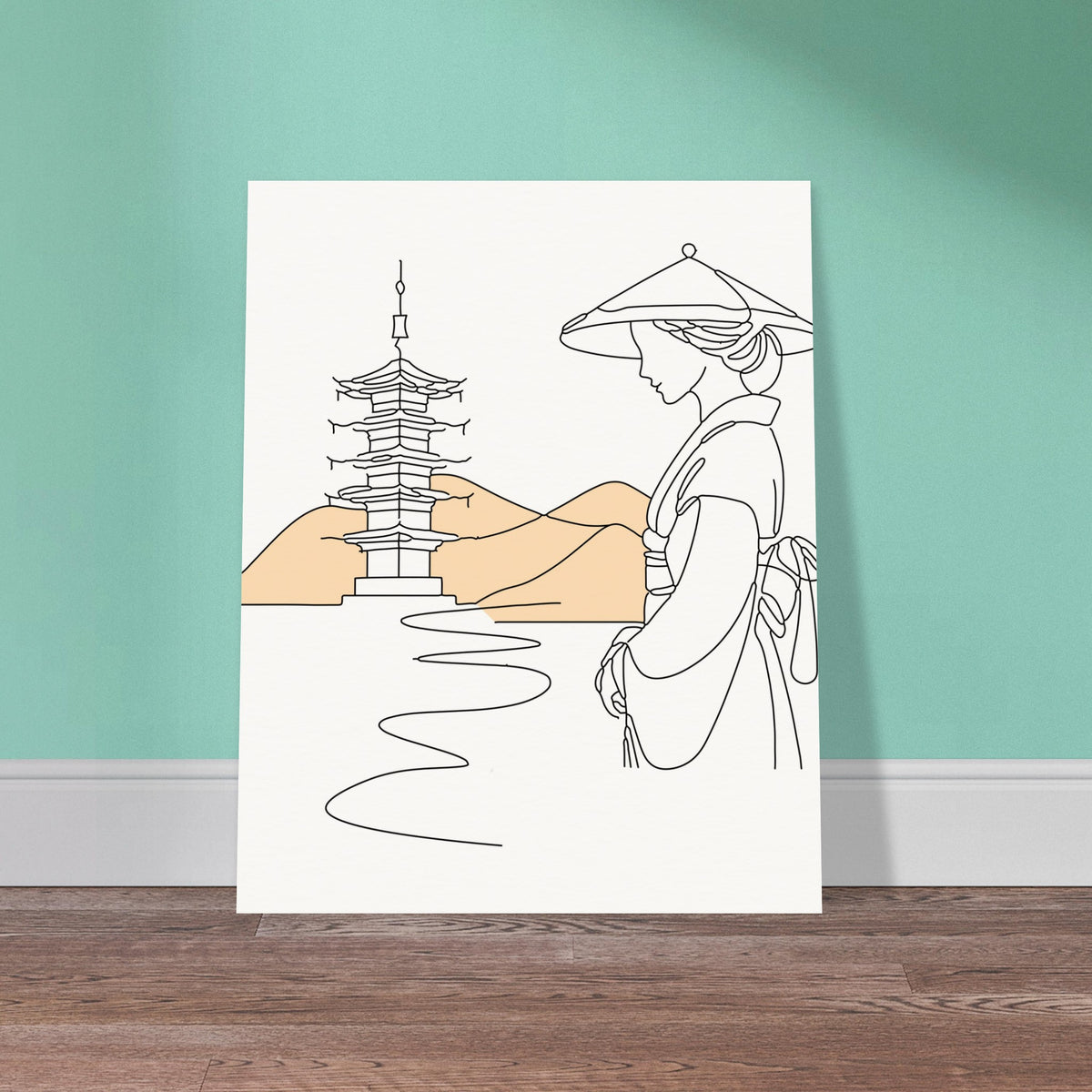 Masterpiece Edition - Japanese Minimalist Poster - - Posters