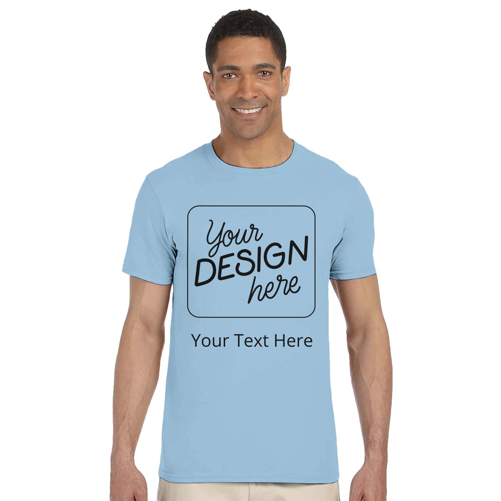 Premium Quality Customizable Unisex Cotton Tee - - Print Material