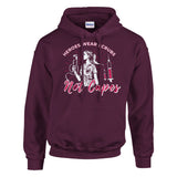 Empower Your Hero - A Hoodie for Nurses Who Save Lives - Maroon - Hoodies