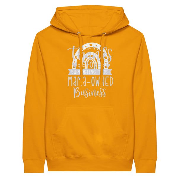 Thanksgiving Tribute - Premium Unisex Pullover Hoodie - Gold M - Hoodies