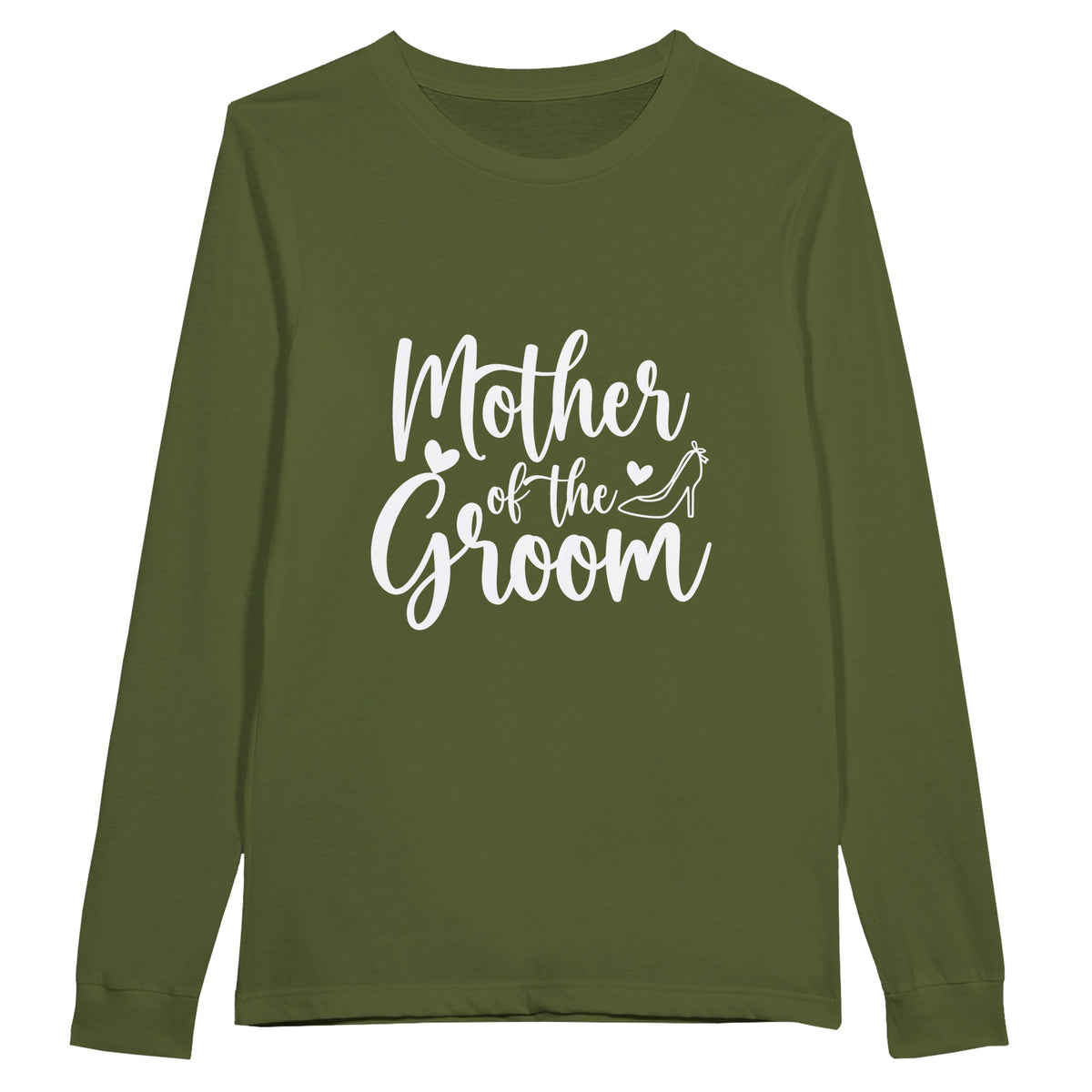 Bride's Mother - A Lifetime of Love - Longsleeve T-shirt - Olive - Long Sleeve T-shirts