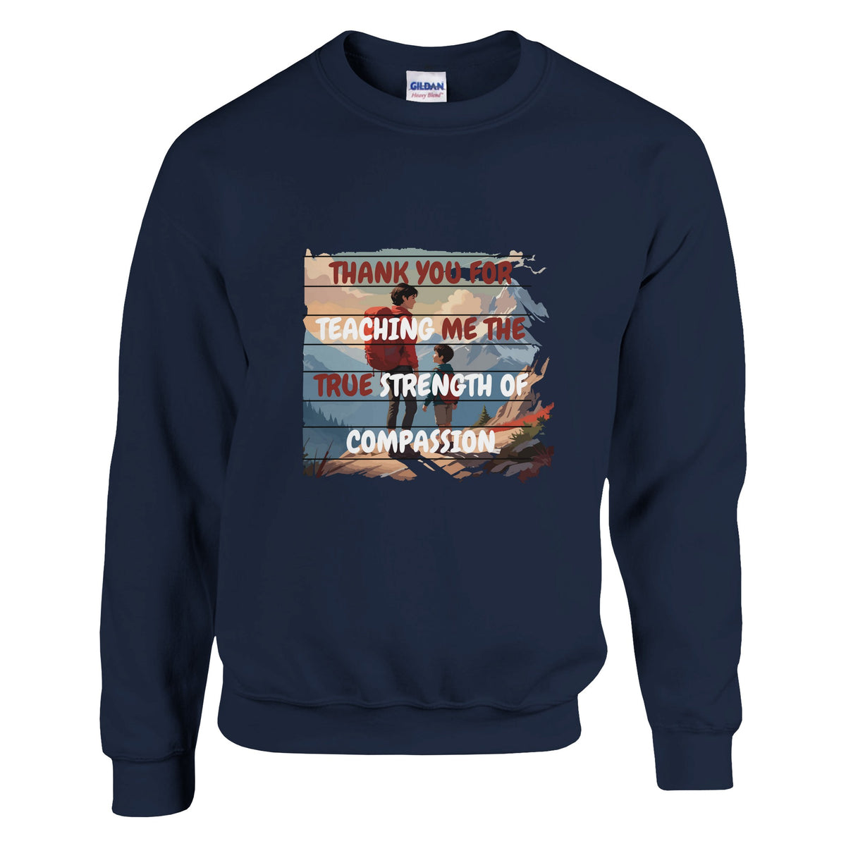 Thank You for Your Love - A Dad’s Legacy - Navy - Sweatshirts