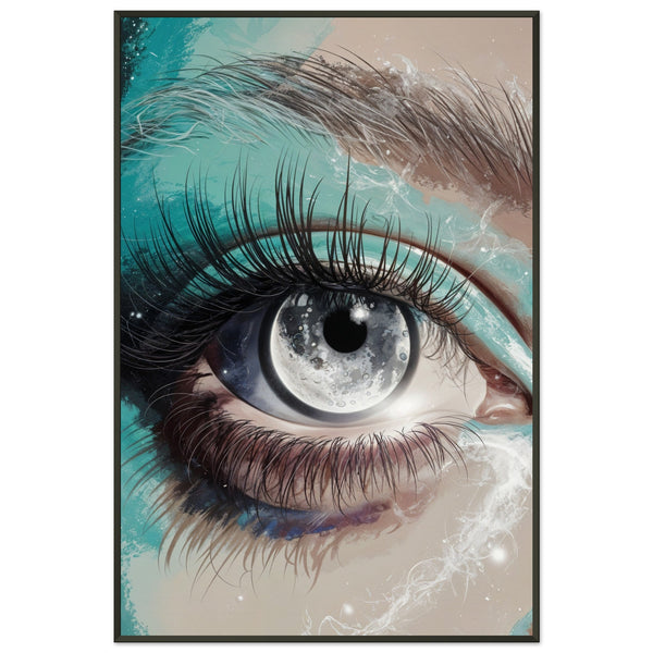 Lunar Vision - The Eye of the Cosmos - - Framed Posters