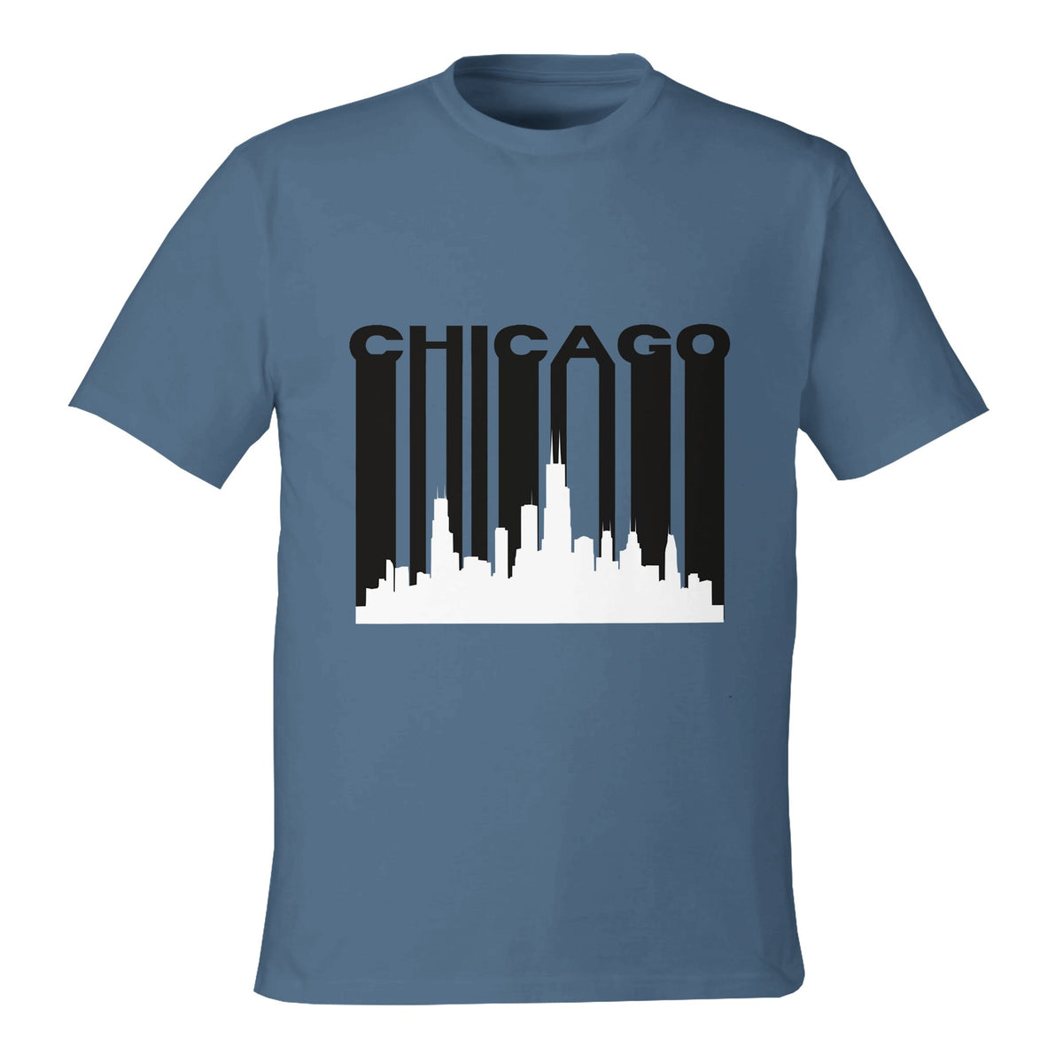 Urban Elegance - Chicago Skyline Tee - - T-shirts